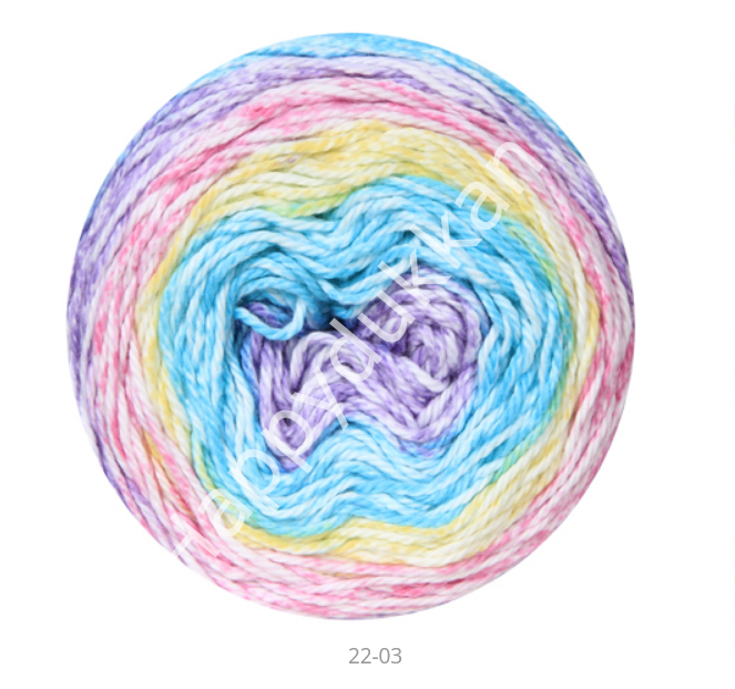 FİBRA NATURA COTTON ROYAL COLOR WAVES 22-03