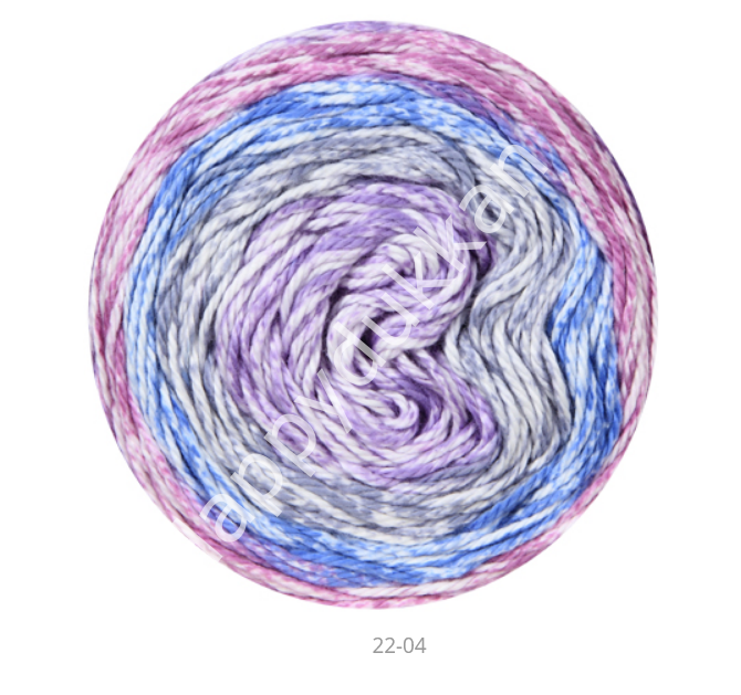 FİBRA NATURA COTTON ROYAL COLOR WAVES 22-04