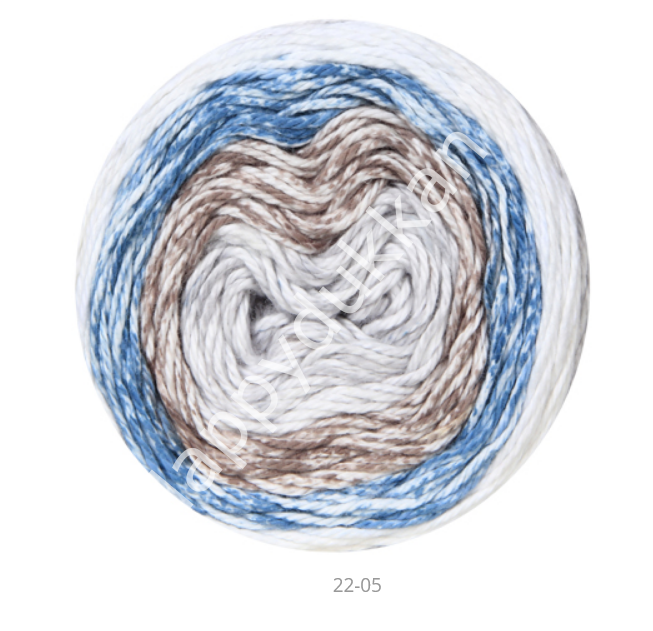 FİBRA NATURA COTTON ROYAL COLOR WAVES 22-05