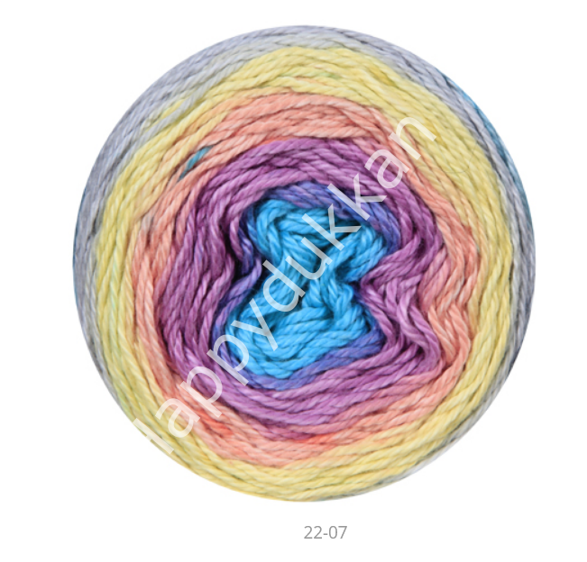 FİBRA NATURA COTTON ROYAL COLOR WAVES 22-07