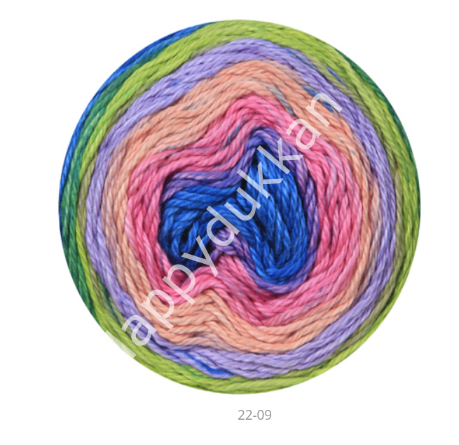 FİBRA NATURA COTTON ROYAL COLOR WAVES 22-09