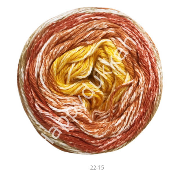 FİBRA NATURA COTTON ROYAL COLOR WAVES 22-15