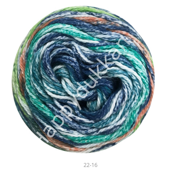 FİBRA NATURA COTTON ROYAL COLOR WAVES 22-16